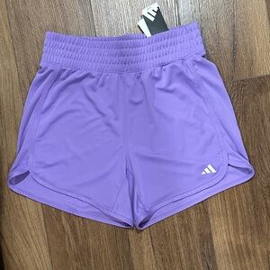Adidas Women's Purple Athletic Shorts